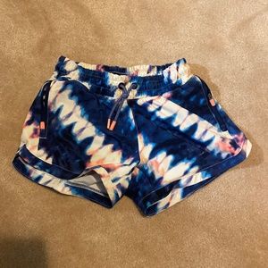 Multicolored all play 3” athleta shorts